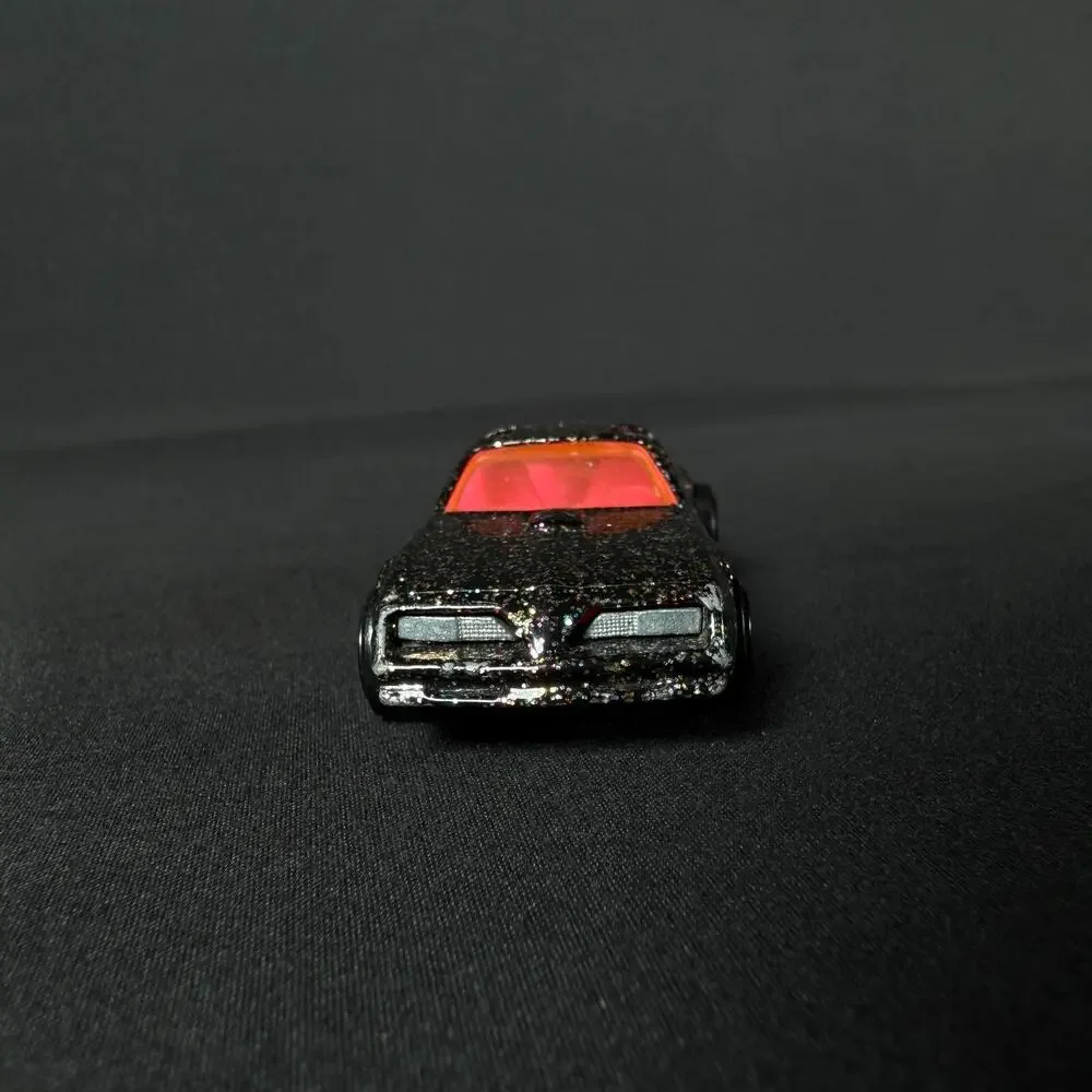 HOTWHEELS 1992 BLACK GLITTER HOT BIRD UH LOOSE CAR